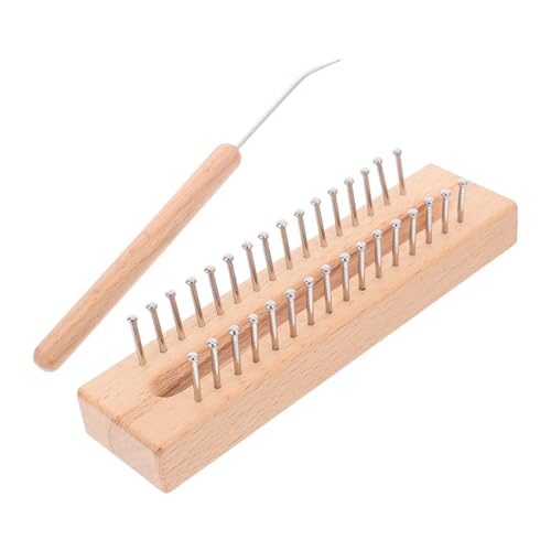LALAFINA Holz Strickrahmen Webstuhl Kit Buchenholz für DIY Schals Häkelnadel für Anfänger und Kreative Projekte LALAFINA Holz Strickrahmen Webstuhl Kit Buchenholz für DIY Schals Häkelnadel für Anfänger und Kreative Projekte von LALAFINA