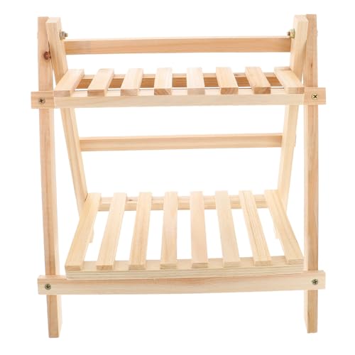 LALAFINA Holzregal Veranstalter einzigartiges Bücherregal Desktop Aufbewahrungsständer für zu Hause schreibtischgestell aus Holz Schreibtisch ablage Regal Lagerregale aus Holz hölzern Khaki LALAFINA Holzregal Veranstalter einzigartiges Bücherregal Desktop Aufbewahrungsständer für zu Hause schreibtischgestell aus Holz Schreibtisch ablage Regal Lagerregale aus Holz hölzern Khaki von LALAFINA