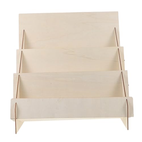 LALAFINA Holzständer Stufig Kartenhalter Multifunktionaler Organizer für Grußkarten Fotos Broschüren Desktop Aufbewahrung Stabil und DIY Handarbeit für Laden Büro Zuhause LALAFINA Holzständer Stufig Kartenhalter Multifunktionaler Organizer für Grußkarten Fotos Broschüren Desktop Aufbewahrung Stabil und DIY Handarbeit für Laden Büro Zuhause von LALAFINA