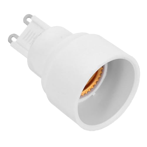 LALAFINA Keramik Lampensockel Adapter zu Fassung Weiß Sicherer Halt für LED Halogen Leuchtmittel Zuhause Büro Gewerbe LALAFINA Keramik Lampensockel Adapter zu Fassung Weiß Sicherer Halt für LED Halogen Leuchtmittel Zuhause Büro Gewerbe von LALAFINA