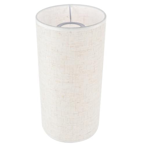 LALAFINA Lampenschirm Basis Zylindrischer Lampenschirm Leinen für Tisch und Stehlampe Elegant Warmes Licht für Wohnzimmer und Schlafzimmer für Verschiedene Lampenarten LALAFINA Lampenschirm Basis Zylindrischer Lampenschirm Leinen für Tisch und Stehlampe Elegant Warmes Licht für Wohnzimmer und Schlafzimmer für Verschiedene Lampenarten von LALAFINA