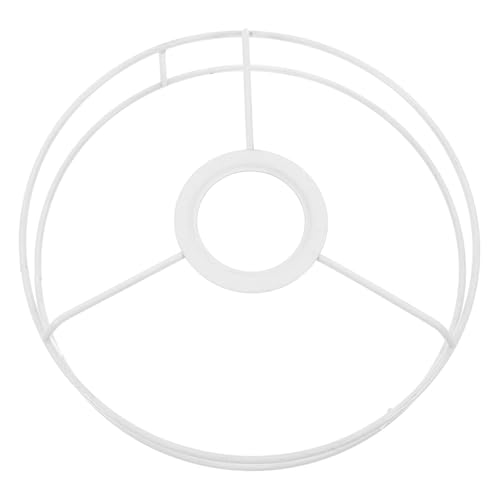 LALAFINA Lampenschirm Halterung Diy Drum Ring für Tischlampen und Pendelleuchten Vielseitig Einsetzbar Robust und Minimalistisch für Individuelles Design von LALAFINA