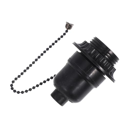 LALAFINA Lampensockel Adapter mit Schwarzem Zugschalter Hochtemperaturbeständige Lampenfassung für Tischlampen Industrieanwendungen und Reparaturen Installieren Robust und Vielseitig LALAFINA Lampensockel Adapter mit Schwarzem Zugschalter Hochtemperaturbeständige Lampenfassung für Tischlampen Industrieanwendungen und Reparaturen Installieren Robust und Vielseitig von LALAFINA
