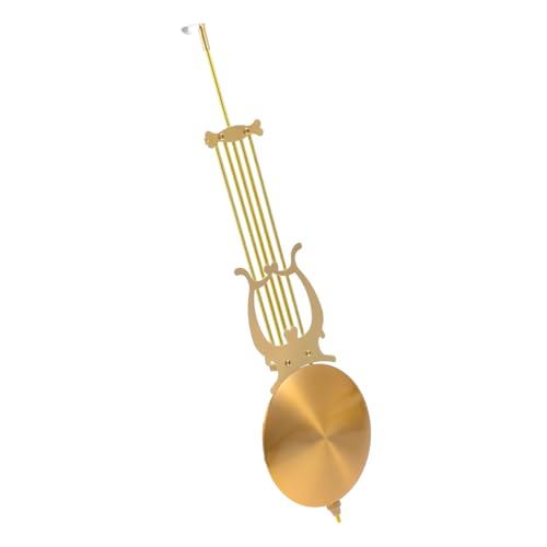 LALAFINA Metallpendel für Wanduhr Ersatzteil Quarzuhr Pendeluhr DIY Reparatur Zubehör Langlebig Rostfrei Minimalistisches Design für Individuelle Uhrengestaltung LALAFINA Metallpendel für Wanduhr Ersatzteil Quarzuhr Pendeluhr DIY Reparatur Zubehör Langlebig Rostfrei Minimalistisches Design für Individuelle Uhrengestaltung von LALAFINA
