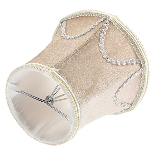 LALAFINA Moderner Stoff Lampenschirm Ersatzschirm für Tischlampe und Stehleuchte Dekorativer Kleiner Lampenschirm mit Minimalistischem Design für Wohnzimmer Büro und Schlafzimmer von LALAFINA