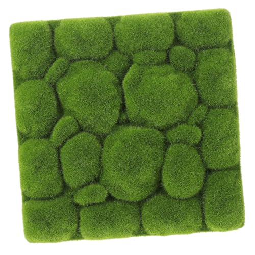 LALAFINA Moosplatten Künstlich Zur Dekoration Aus Hochsimuliertem Schaum Mooswand Für Hintergrund Und Hängende Dekoration Kunstmoos Für Garten Und Innenräume Langlebiges Und Widerstandsfähi von LALAFINA