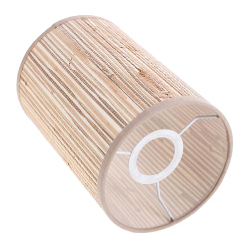LALAFINA Rattan Pendelleuchte Lampenschirm Deckenleuchte Dekorativer Lampenüberzug Geflochten Leichtgewichtig Einfache Montage Rustikaler Stil Für Schlafzimmer Wohnzimmer Hotel LALAFINA Rattan Pendelleuchte Lampenschirm Deckenleuchte Dekorativer Lampenüberzug Geflochten Leichtgewichtig Einfache Montage Rustikaler Stil Für Schlafzimmer Wohnzimmer Hotel von LALAFINA