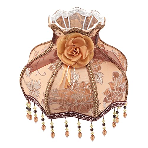 LALAFINA Retro Lampenschirm mit Quasten Elegante Tischlampenabdeckung für Stilvolle Beleuchtung im Schlafzimmer und Wohnzimmer Einfache Installation Hochwertiges Design Schutz LALAFINA Retro Lampenschirm mit Quasten Elegante Tischlampenabdeckung für Stilvolle Beleuchtung im Schlafzimmer und Wohnzimmer Einfache Installation Hochwertiges Design Schutz von LALAFINA