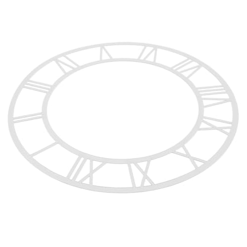 LALAFINA Runde Spiegel Wanduhr Aufkleber mit Römischen Ziffern DIY für Wohnzimmer Hotel und Eingangsbereich Elegante Wanddekoration Verspiegelte Oberfläche LALAFINA Runde Spiegel Wanduhr Aufkleber mit Römischen Ziffern DIY für Wohnzimmer Hotel und Eingangsbereich Elegante Wanddekoration Verspiegelte Oberfläche von LALAFINA