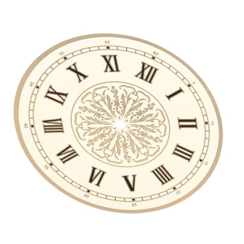 LALAFINA Rundes Zifferblatt Ersatz Für Uhrenherstellung DIY-uhrenzifferblatt Wiederverwendbares Zifferblatt Uhrenplatine Zifferblattersatz von LALAFINA