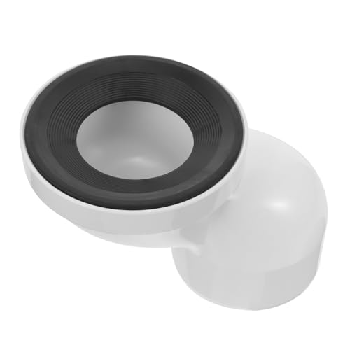 LALAFINA Toiletten extender kit mit Gummiring Schnellem Ablauf Auslaufsicher Vielseitig Einsetzbar für Einfache Wc abflussmontage Geeignet für Heim Öffentliche Toiletten von LALAFINA