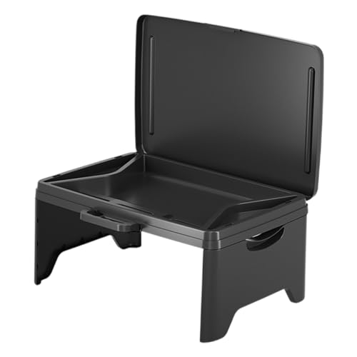 LALAFINA Tragbarer, Zusammenklappbarer Schoßschreibtisch, Laptop-schreibtisch, Reisebetttisch, Tablett, Frühstück, Schreib- Und Serviertablett, Lesebetttisch Für Couch, Sofa, Boden, von LALAFINA