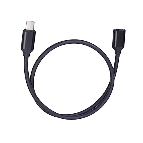LALAFINA USB C Verlängerungskabel Adapterkabel für Laptop Smartphone und Tablet Flexibles Langlebiges Design Vergoldeten Kontakten für Schnelles Laden und Datenübertragung von LALAFINA