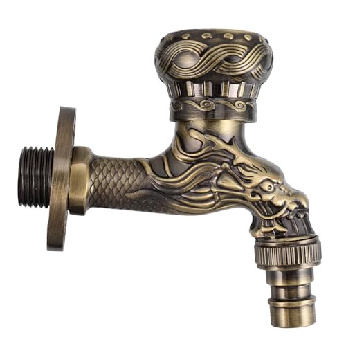 LALAFINA Vintage Badarmatur Wandmontage Zinklegierung Retro Wasserhahn Küche Einhebelarmatur Langlebig Einfache Bedienung für Küchenspülen und Badezimmer LALAFINA Vintage Badarmatur Wandmontage Zinklegierung Retro Wasserhahn Küche Einhebelarmatur Langlebig Einfache Bedienung für Küchenspülen und Badezimmer von LALAFINA