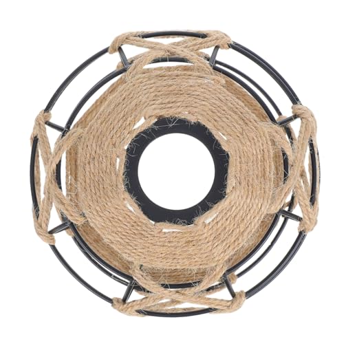 LALAFINA Vintage Rattan Lampenschirm Rustikaler Pendelleuchten Schutz für Esszimmer Bar und Wohnbereich LALAFINA Vintage Rattan Lampenschirm Rustikaler Pendelleuchten Schutz für Esszimmer Bar und Wohnbereich von LALAFINA
