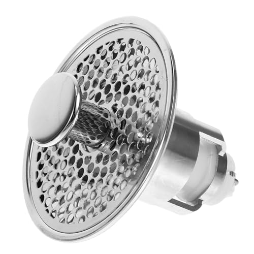 LALAFINA Waschbecken Abflussstopfen Push Type Ventil mit Filter Abnehmbar und Einfach zu Reinigen für Badezimmer Verhindert Verstopfungen Haare und Rückstände LALAFINA Waschbecken Abflussstopfen Push Type Ventil mit Filter Abnehmbar und Einfach zu Reinigen für Badezimmer Verhindert Verstopfungen Haare und Rückstände von LALAFINA