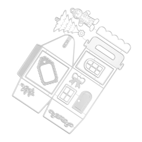 LALAFINA Weihnachten Element Metall Gestanzt DIY Scrapbooking Stanzform Album DIY Stanzform von LALAFINA