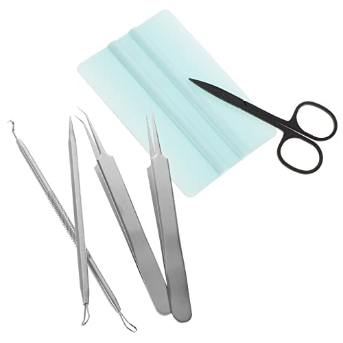 LALAFINA -Werkzeug-Set Rasen Gartengeräte Gartenwerkzeuge Entferner Entfernungswerkzeug Kanten Jäten liefert Handwerksweiner -Pinzetten manuelle Unkrautstecher Jäten Zubehör Vinyl von LALAFINA