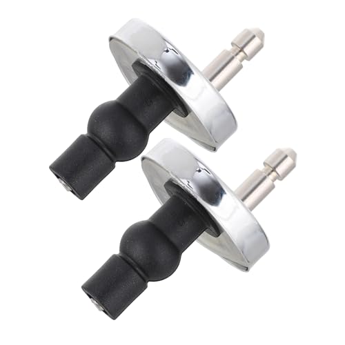 LALAFINA Zinklegierung Wc Sitz Scharnier Ersatzteile Schnellmontage Toilettensitz Befestigung für Holz Metall Kunststoff Klodeckel von LALAFINA