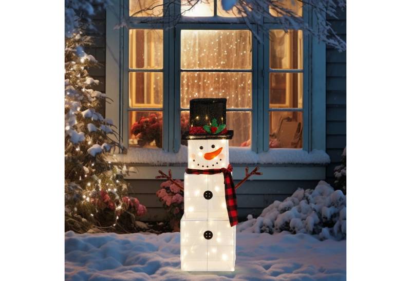 LALAHO Schneemann LED-Schneemann Weihnachten deko, 92cm mit 75 LEDs Weihnachtsbeleuchtung für Innen und Außen LALAHO Schneemann LED-Schneemann Weihnachten deko, 92cm mit 75 LEDs Weihnachtsbeleuchtung für Innen und Außen von LALAHO