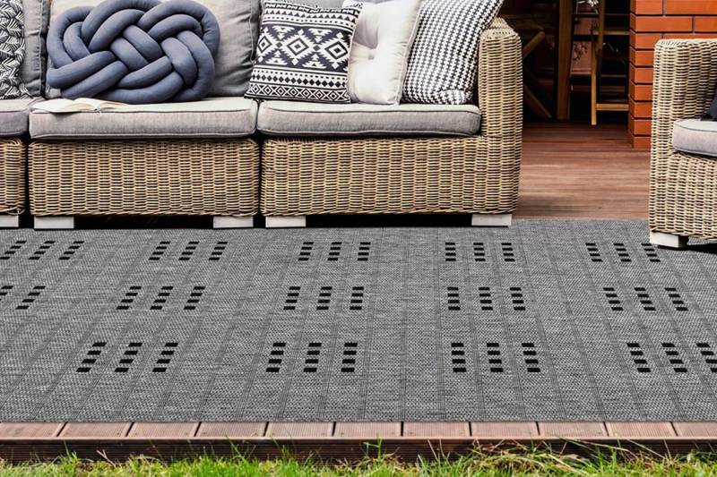 LALEE Teppich Sunset 606, rechteckig, Höhe: 5 mm, In- und Outdoor geeignet, Wohnzimmer von LALEE