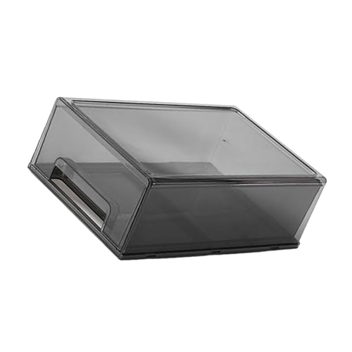Kühlschrank-Aufbewahrungsbehälter mit Abdeckungen, einzigartige Kühlschrank-Aufbewahrungskörbe, stapelbar, Kühlschrank-Aufbewahrungsbox mit Deckel, verschiedene Größen von LAMDNL