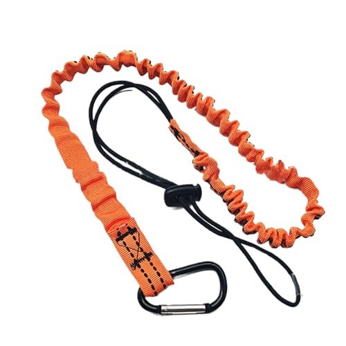 Werkzeug Tether Lanyard mit Schnalle Strap Safety Bungee Tether Tool Lanyard Retractable Bungee Cord Safety Tool Leash von LAMDNL
