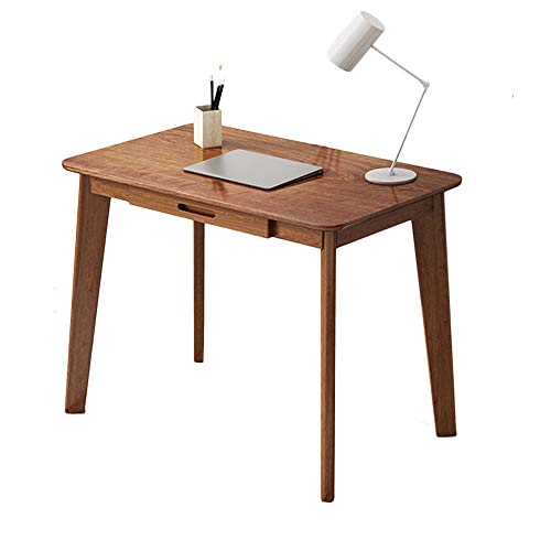 LAMEDOAT Home-Office-Schreibtisch, Desktop-Computertisch, einfacher Lerntisch für Moderne Studenten, Laptop-Schreibtisch, Schreibtisch mit Schubladen, Kleiner Raum, Schlafzimmer-Studientisch von LAMEDOAT