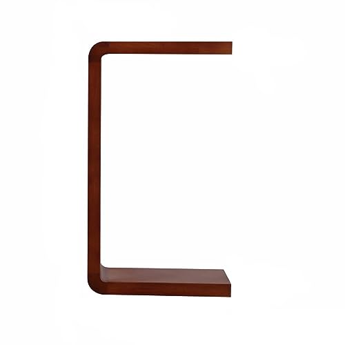 LAMEDOAT U-förmiger Beistelltisch, Kleiner Beistelltisch aus Naturholz, Sofa, Laptop, Beistelltisch, Moderne Einfachheit, Couch, Kaffee-Esstisch für Snacks, Getränke, für Wohnzimmer, Schlafzimmer (FA LAMEDOAT U-förmiger Beistelltisch, Kleiner Beistelltisch aus Naturholz, Sofa, Laptop, Beistelltisch, Moderne Einfachheit, Couch, Kaffee-Esstisch für Snacks, Getränke, für Wohnzimmer, Schlafzimmer (FA von LAMEDOAT