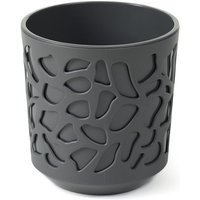 Blumentopf / Übertopf DUET anthrazit Blumentopf / Übertopf DUET anthrazit von LAMELA
