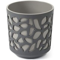 Lamela - Duett 250 mm Topf - Anthrazit und Taupe von LAMELA