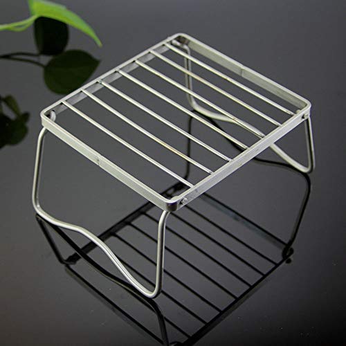 LAMF Grillrost Edelstahl Brenner Ständer Herdstütze Camping Topfhalterung Ofenhalter Gas Holzkohle Camping BBQ Rack für Rucksackreisen, Grillen, Wandern, Picknicks, Angeln LAMF Grillrost Edelstahl Brenner Ständer Herdstütze Camping Topfhalterung Ofenhalter Gas Holzkohle Camping BBQ Rack für Rucksackreisen, Grillen, Wandern, Picknicks, Angeln von LAMF