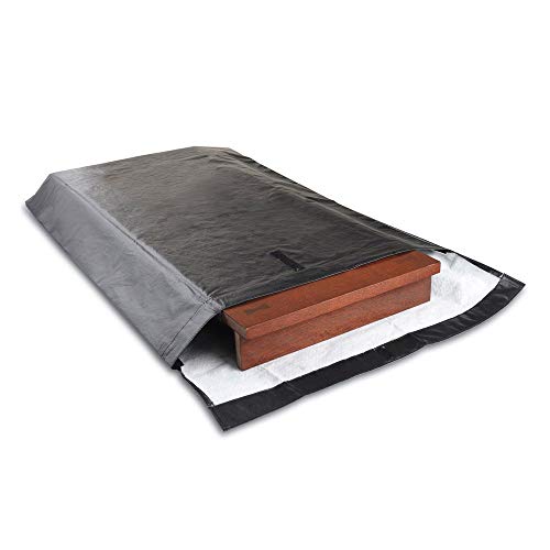 LAMINET Premium Heavy Duty Table Leaf Storage Bag Water Scratch Resistant Extra Thick Waterproof Exterior Flannel Backing Store Your Table Leaves Safely Holds Leaves Up to 45.7 cm Wide von LAMINET