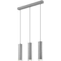 Lamkur Franco Stab-Pendel-Deckenleuchte Silber, 3x E27 von LAMKUR LIGHTING