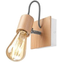 Lamkur Lighting - Lamkur Gustavo Wandleuchte Weiß , 1x E27 von LAMKUR LIGHTING