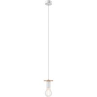 Lamkur Lighting - Lamkur Angelina Schlanke Pendel-Deckenleuchten Weiß, 1x E27 von LAMKUR LIGHTING