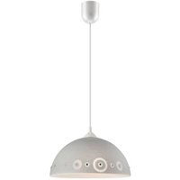 Lamkur Lighting - Lamkur Dome Pendants Deckenleuchte Grau, 1x E27 von LAMKUR LIGHTING