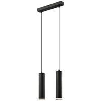 Lamkur Franco Stab-Pendel-Deckenleuchte Schwarz, 2x E27 von LAMKUR LIGHTING