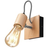 Lamkur Gustavo Wandleuchte Schwarz, 1x E27 von LAMKUR LIGHTING