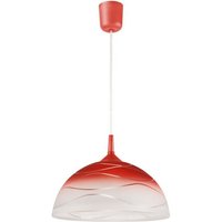 Lamkur Lighting - Lamkur Kuppelpendel Rot, 1x E27 von LAMKUR LIGHTING