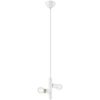 Lamkur Lighting - Lamkur Linda Modern Mehrarm-Pendel-Deckenleuchte Weiß, 2x E27 von LAMKUR LIGHTING