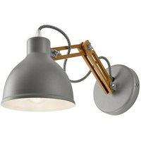 Lamkur Marcello Adjustable Dome Wandleuchte Rustikal, 1x E27 von LAMKUR LIGHTING