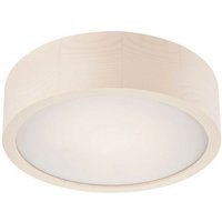 Lamkur Lighting - Lamkur Round Zylindrische Deckenleuchte Weiß, 1x E27 von LAMKUR LIGHTING