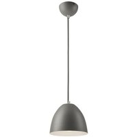 Lamkur Livia Kuppel-Pendel-Deckenleuchten Silber, 1x E27 von LAMKUR LIGHTING