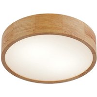Envostar Kerio Deckenlampe, Ø 37 cm, eiche natur von LAMKUR
