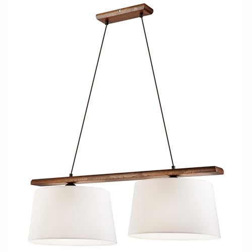 LAMKUR Hängeleuchte AIDA 2xE27/60W/230V - FSC zertifiziert von LAMKUR