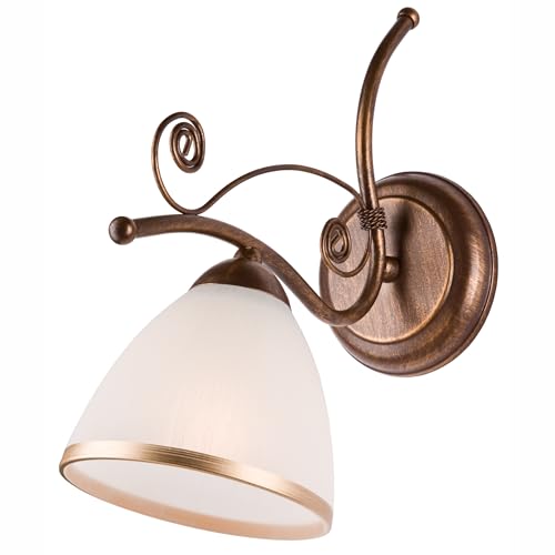 LAMKUR RETRO Wandleuchte 1-flammig braun LAMKUR RETRO Wandleuchte 1-flammig braun von LAMKUR