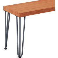 Hocker Beistelltisch Sitzbank 30x40x47 cm, Möbelfüße Creative Grau / Dunkel, LSB-01-A-004-40-7016Cr - Grau - Lamo Manufaktur von LAMO MANUFAKTUR