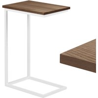 LAMO Manufaktur Beistelltisch Laptoptisch Sofatisch mobiler Kaffeetisch Nachttisch 45x30x67 cm Gestell Weiß 100% Echtholz Massiv Platte farbe: LAMO Manufaktur Beistelltisch Laptoptisch Sofatisch mobiler Kaffeetisch Nachttisch 45x30x67 cm Gestell Weiß 100% Echtholz Massiv Platte farbe: von LAMO MANUFAKTUR