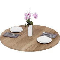 Tischplatte rund 90 cm aus Naturholz Holzplatte für Esstisch, Küchentisch, Bistrotisch Stärke: 28 mm Farbe: Nussbaum - Lamo Manufaktur Tischplatte rund 90 cm aus Naturholz Holzplatte für Esstisch, Küchentisch, Bistrotisch Stärke: 28 mm Farbe: Nussbaum - Lamo Manufaktur von LAMO MANUFAKTUR